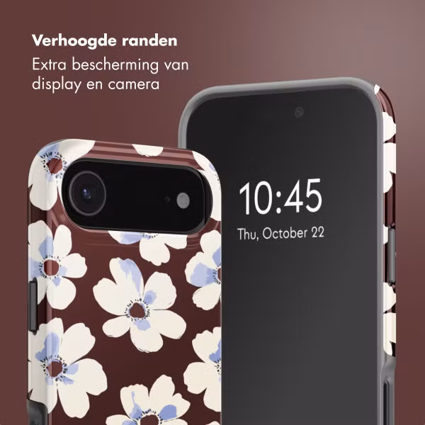 Selencia Vivid Backcover met MagSafe Apple iPhone Air - Choco Flower Pop