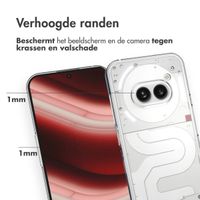 Accezz Clear Backcover Nothing Phone (2a) / (2a) Plus - Transparant
