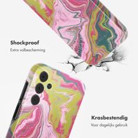 Selencia Vivid Tough Backcover Samsung Galaxy A15 (5G/4G) - Marble Pink