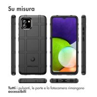 imoshion Rugged Shield Backcover Samsung Galaxy A03 - Zwart