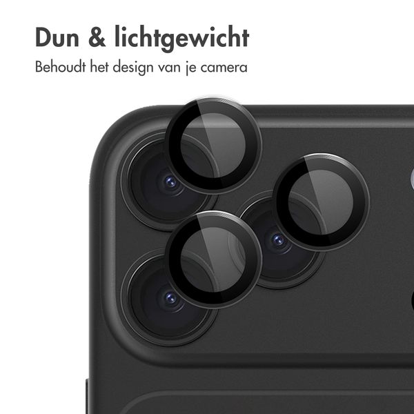 imoshion 2 Pack Camera lens protector voor de Apple iPhone 18 Pro / 18 Pro Max - Black