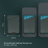 Accezz Leren Kaarthouder - Geschikt voor MagSafe en Qi2 - Cedar Green