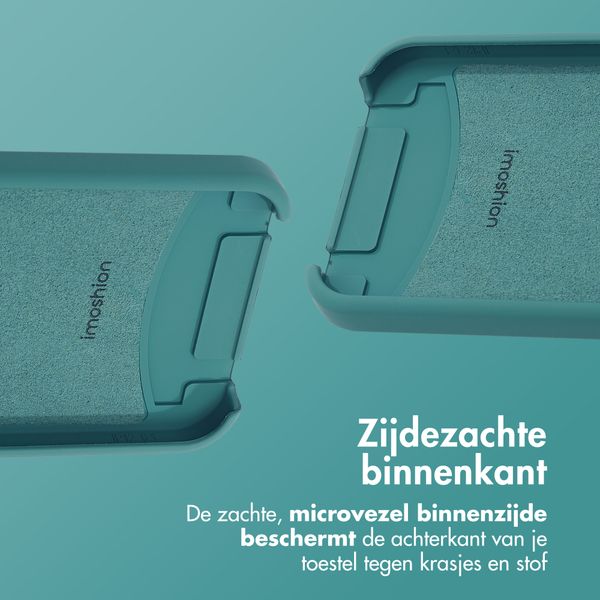 imoshion Color Backcover met afneembaar koord MagSafe iPhone 12 (Pro) - Dark Green