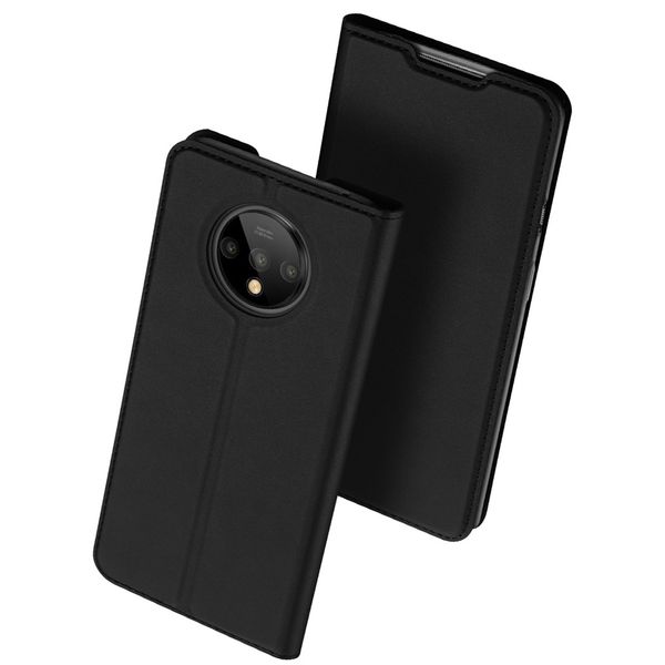 Dux Ducis Slim Softcase Bookcase OnePlus 7T - Zwart