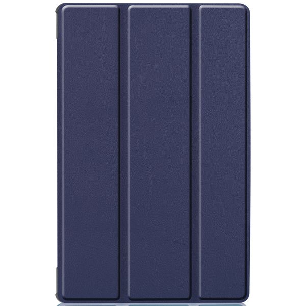 Stand Bookcase Lenovo Tab M10 Plus - Donkerblauw