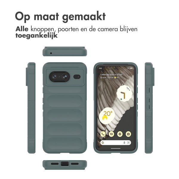 imoshion EasyGrip Backcover Google Pixel 8 - Donkergroen