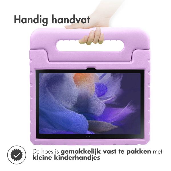 imoshion Kidsproof Backcover met handvat Samsung Galaxy Tab A8 - Lila