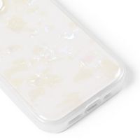 iDeal of Sweden Pearlized Case iPhone 15 Pro - Wit