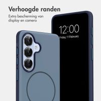 imoshion Color Backcover met Thin MagSafe Ring Samsung Galaxy S26 - Donkerblauw