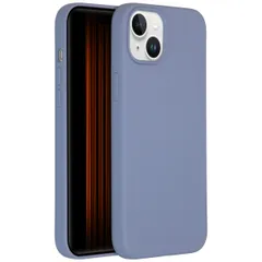 Accezz Liquid Silicone Backcover Apple iPhone 15 Plus - Lavender Gray