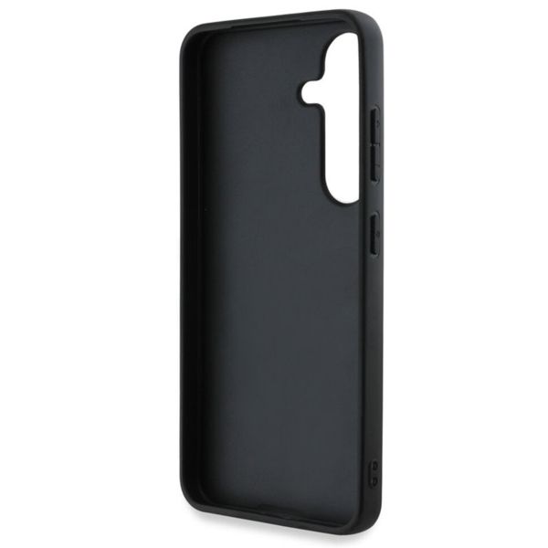 Guess 4G Metal Logo Backcover Samsung Galaxy S25 - Blauw