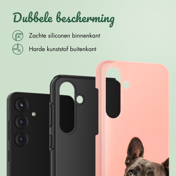 Ontwerp je eigen tough case Samsung Galaxy S25 Plus - Wit