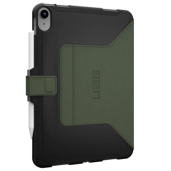 UAG Scout Bookcase Apple iPad 11 (2025) 11 inch A16 / iPad 10 (2022) 10.9 inch - Olive