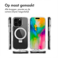 Accezz Ring Stand Backcover met MagSafe Apple iPhone 16 Pro Max - Transparant