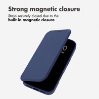imoshion Transparent Wallet Case with MagSafe Apple iPhone 18 Pro Max / 17 Pro Max - Blue
