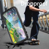 Redpepper Dot Plus Waterproof Backcover Apple iPhone 14 Pro Max - Zwart