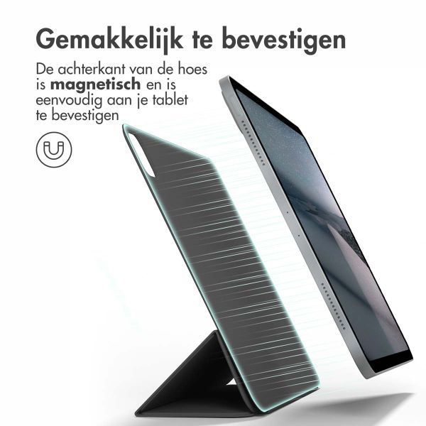 imoshion Magnetic Bookcase Apple iPad Pro 12.9 (2022) / Pro 12.9 (2021) / Pro 12.9 (2020) - Zwart