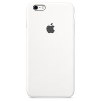 Apple Silicone Backcover Apple iPhone 6(s) Plus - White