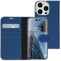 Accezz Wallet Softcase Bookcase Apple iPhone 14 Pro Max - Donkerblauw