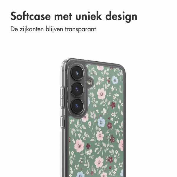 imoshion Design hoesje Samsung Galaxy S25 FE - Flower Fields
