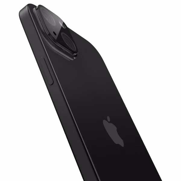 Spigen GLAStR EZ Fit Optik Camera Protector 2 Pack Apple iPhone 15 / 15 Plus - Black