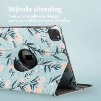 imoshion 360° Draaibare Design Bookcase iPad Pro 11 (2024) M4 - Flowers