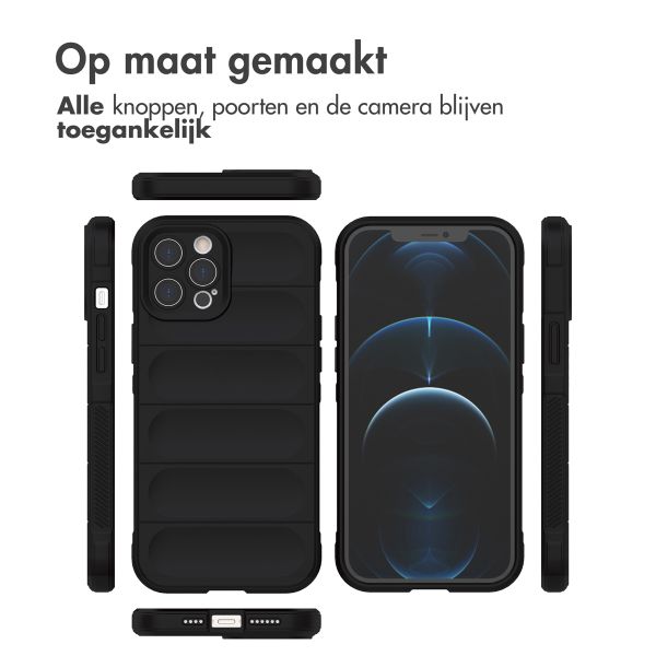 imoshion EasyGrip Backcover Apple iPhone 12 Pro Max - Zwart