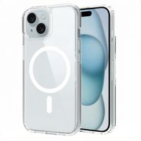 Accezz Xtreme Impact Backcover met MagSafe Apple iPhone 15 - Transparant
