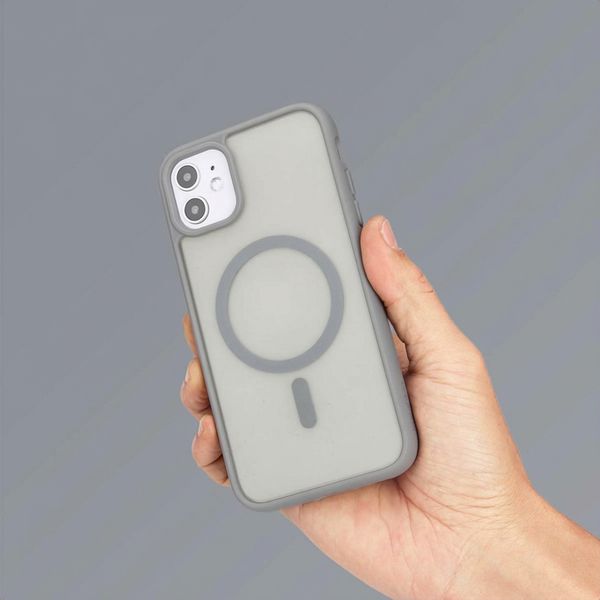 imoshion Colour Guard Back Cover with MagSafe Apple iPhone 11 - Grey