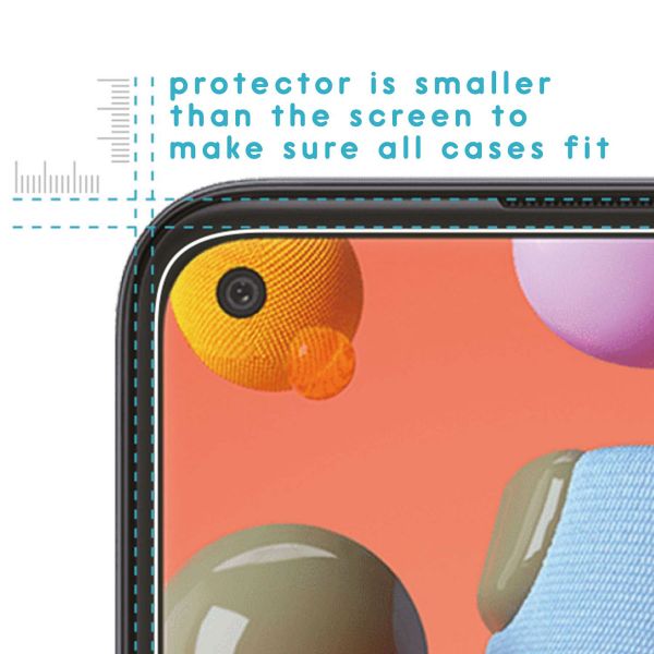 imoshion Screenprotector Gehard Glas 2 pack Samsung Galaxy A11 / M11