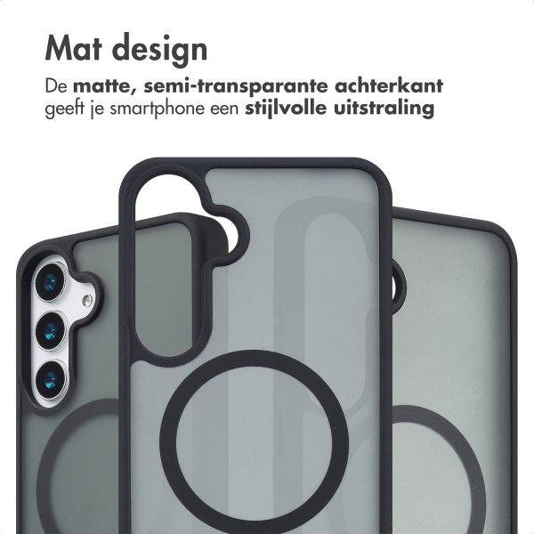 imoshion Color Guard Backcover met MagSafe Samsung Galaxy S25 - Zwart