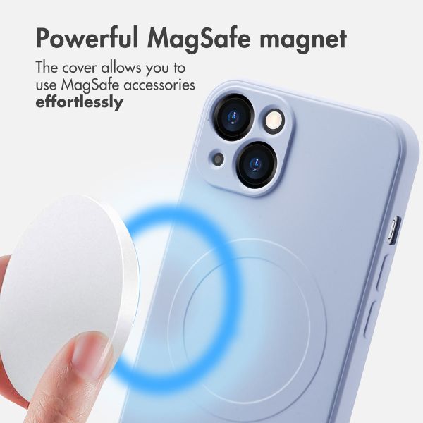 imoshion Colour Back Cover with MagSafe Apple iPhone 13 - Lila
