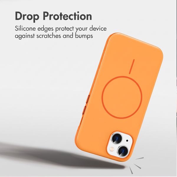 imoshion Colour Case with Thin MagSafe Ring Apple iPhone 14 / 13 - Orange