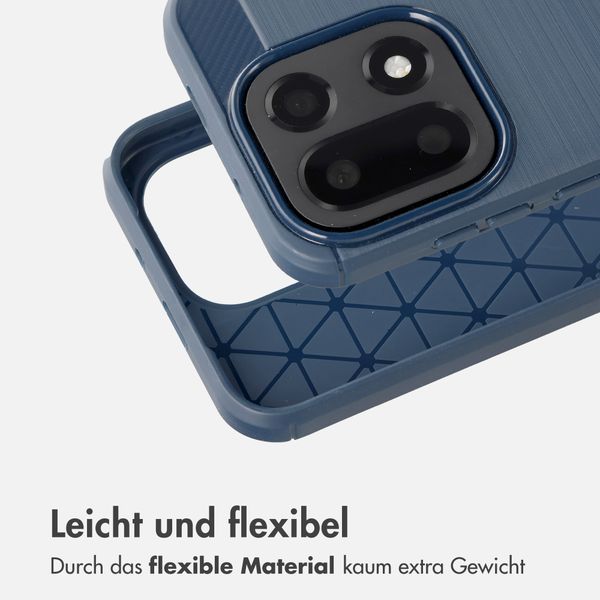 imoshion Brushed Backcover OnePlus 15 - Donkerblauw