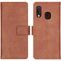 imoshion Luxe Bookcase Samsung Galaxy A20e - Bruin