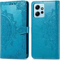 imoshion Mandala Bookcase Xiaomi Redmi Note 12 (4G) - Turquoise