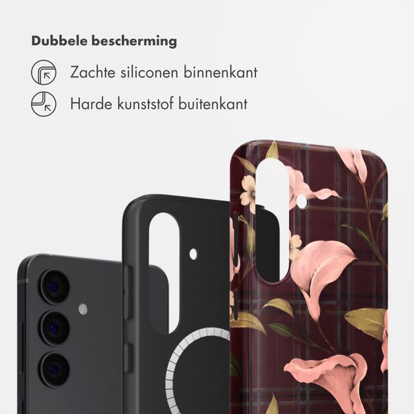 Selencia Vivid Backcover met MagSafe Samsung Galaxy S24 - Autumn Muse