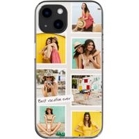 Gepersonaliseerd hoesje met filmrol N°3 Apple iPhone 13 - Transparant