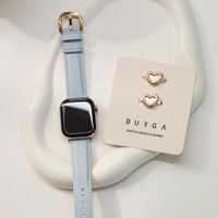 Burga Genuine Leather Band Apple Watch | 38/40/41/42 mm - Dream / Gold