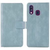 imoshion Luxe Bookcase Samsung Galaxy A40 - Lichtblauw