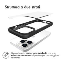 imoshion Rugged Hybrid Case Apple iPhone 14 Pro - Zwart
