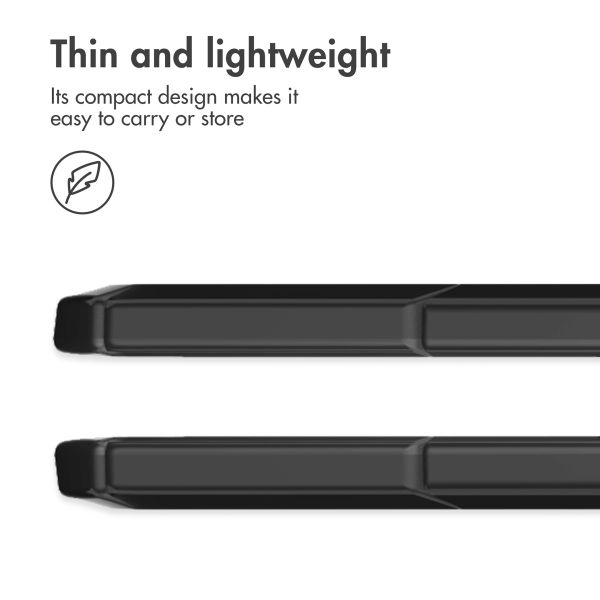 imoshion Trifold Hard Case Book Cover Apple iPad Air 13 inch (2026) M4 / (2025) M3 / (2024) M2 - Black