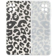 imoshion Design hoesje Samsung Galaxy A12 - Leopard Transparent