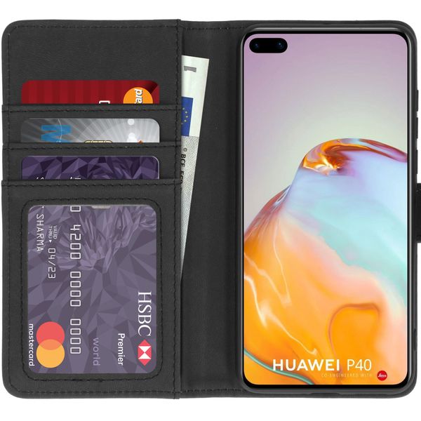 imoshion Luxe Bookcase Huawei P40 - Zwart