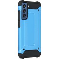 imoshion Rugged Xtreme Backcover Samsung Galaxy S21 FE - Lichtblauw