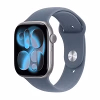 Apple Sport Band Apple Watch Series 1 - 9 / SE (38/40/41 mm) | Series 10 / 11 (42 mm) - Maat M/L - Anchor Blue