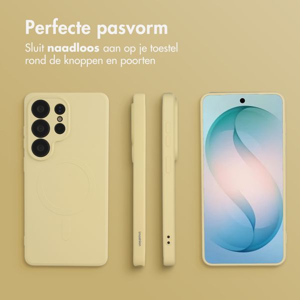 imoshion Color Backcover met MagSafe Samsung Galaxy S26 Ultra - Vanilla