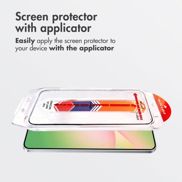 Accezz Tempered Glass Screen Protector + Applicator Samsung Galaxy A56