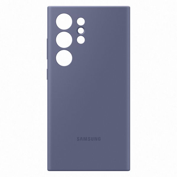 Samsung Originele Silicone Backcover Galaxy S24 Ultra - Violet