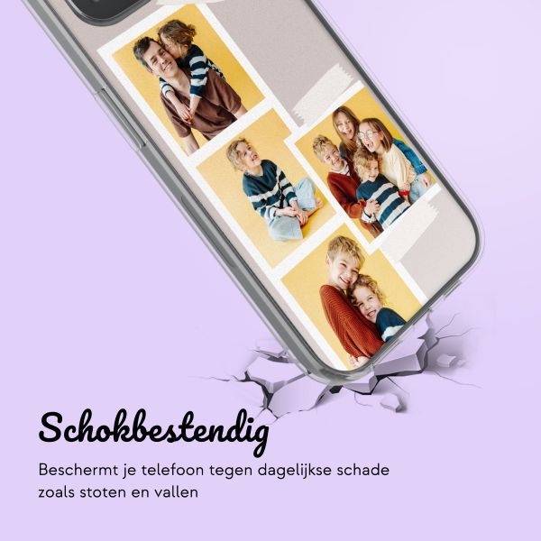 Gepersonaliseerd hoesje met filmrol N°1 iPhone 15 - Transparant